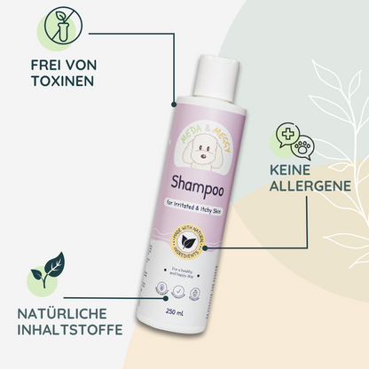 Shampoo für gereizte und juckende Haut